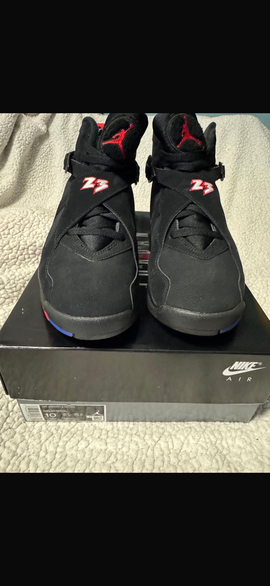 Jordans 8 Retro Playoffs Size 10
