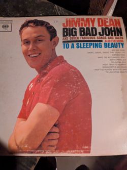 Jimmy Dean Big Bad John Vinyl LP Record