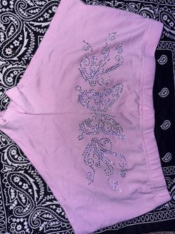 cute pink sleep shorts