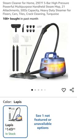OBO! HawKam Multipurpose Handheld Steam Cleaner with Attachments
