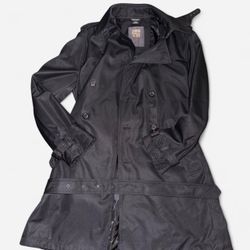 Girls Zara Casual Long Body Trench  Coat Winter Jacket Size Extra Large