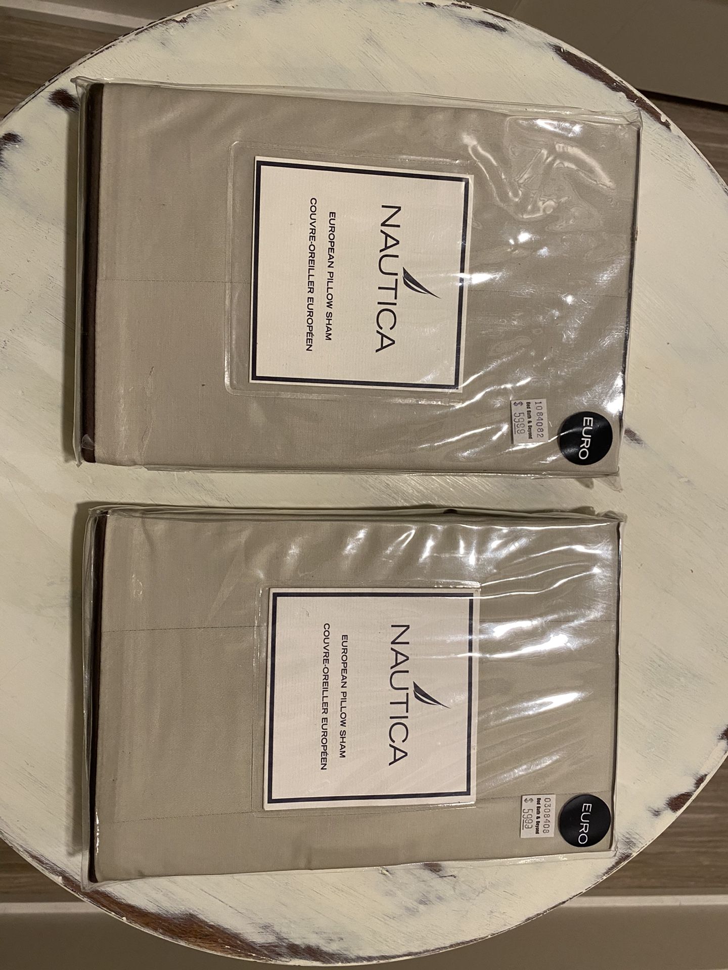 Two Pillow Shams by Nautica NWT