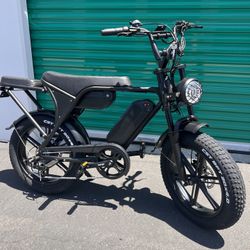 ✅ BRAND NEW- 1500W Motor (Peak Watt)Electric Ebike (Dual battery/Extended Seat) (Retro Style) ⚡️🚀32mph Top Speed/60+ Mile Range