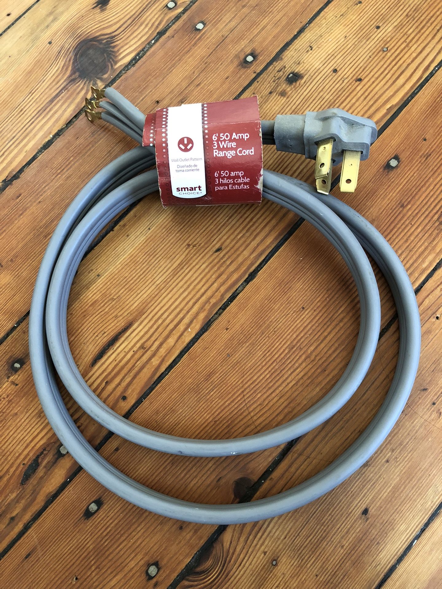 6ft 50 Amp Range Appliance Cord For Stove Or Oven New