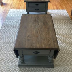 Coffee Table And End Table Set