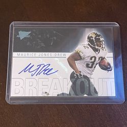 UCLA Maurice Jones Drew Autograph Rookie Card