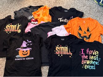 11 Girls size 5 Graphic Tees