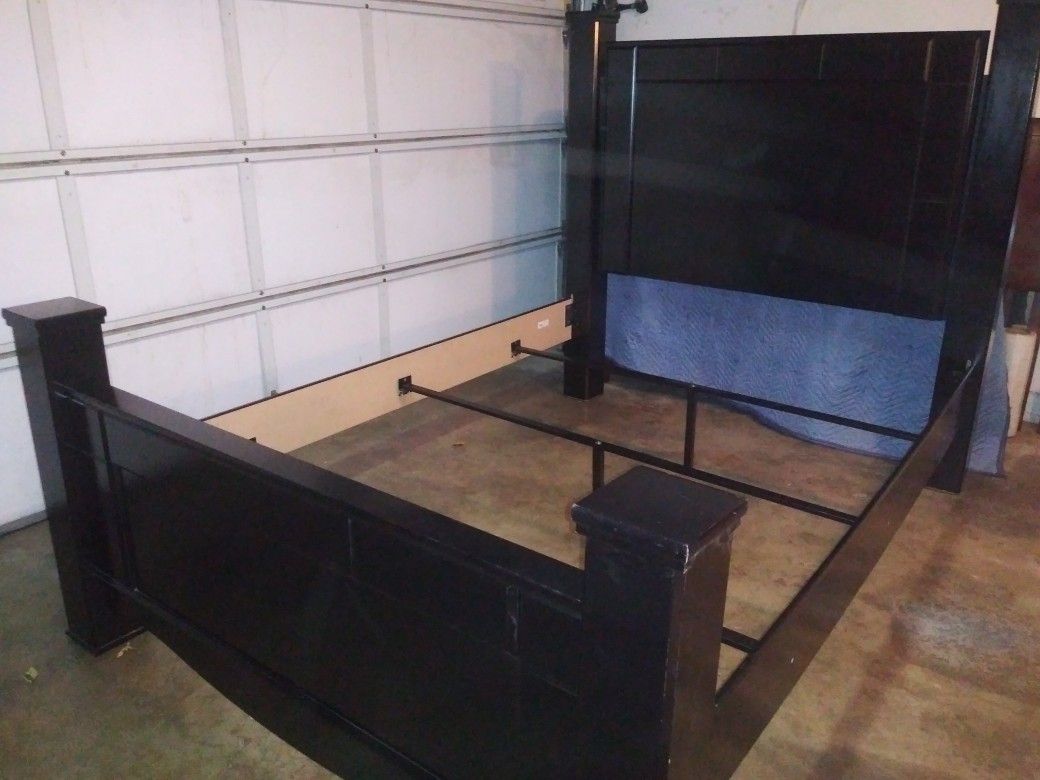 Queen bed frame