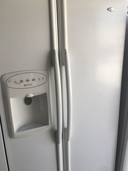 Maytag white refrigerator