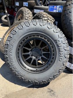 Lock Off Road rims with Kumho Rugged Terrain Tires 265/70/17