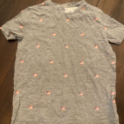 Boys Gray USA Flag T Shirt Size 8 By Old Navy #4