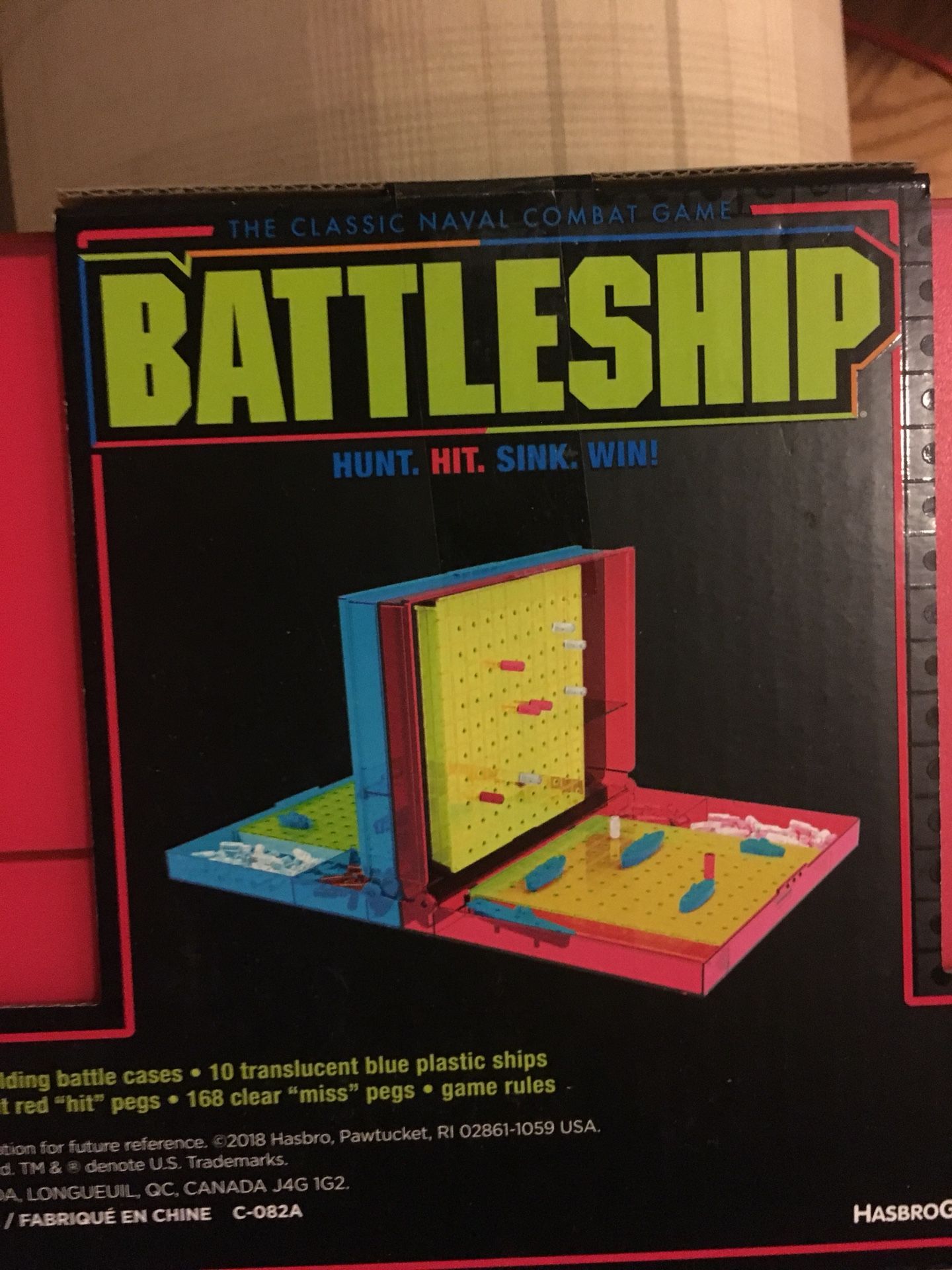 Battleship board game