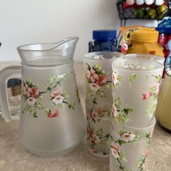 Flower Glass Set