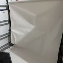 PHOTO STUDIO WITH 2 SOFT LIGHTS & WHITE BACKDROP & ORANGE BACKDROP 