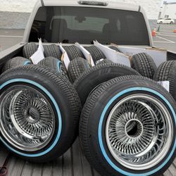 13x7 Wire Wheels 100 Spoke