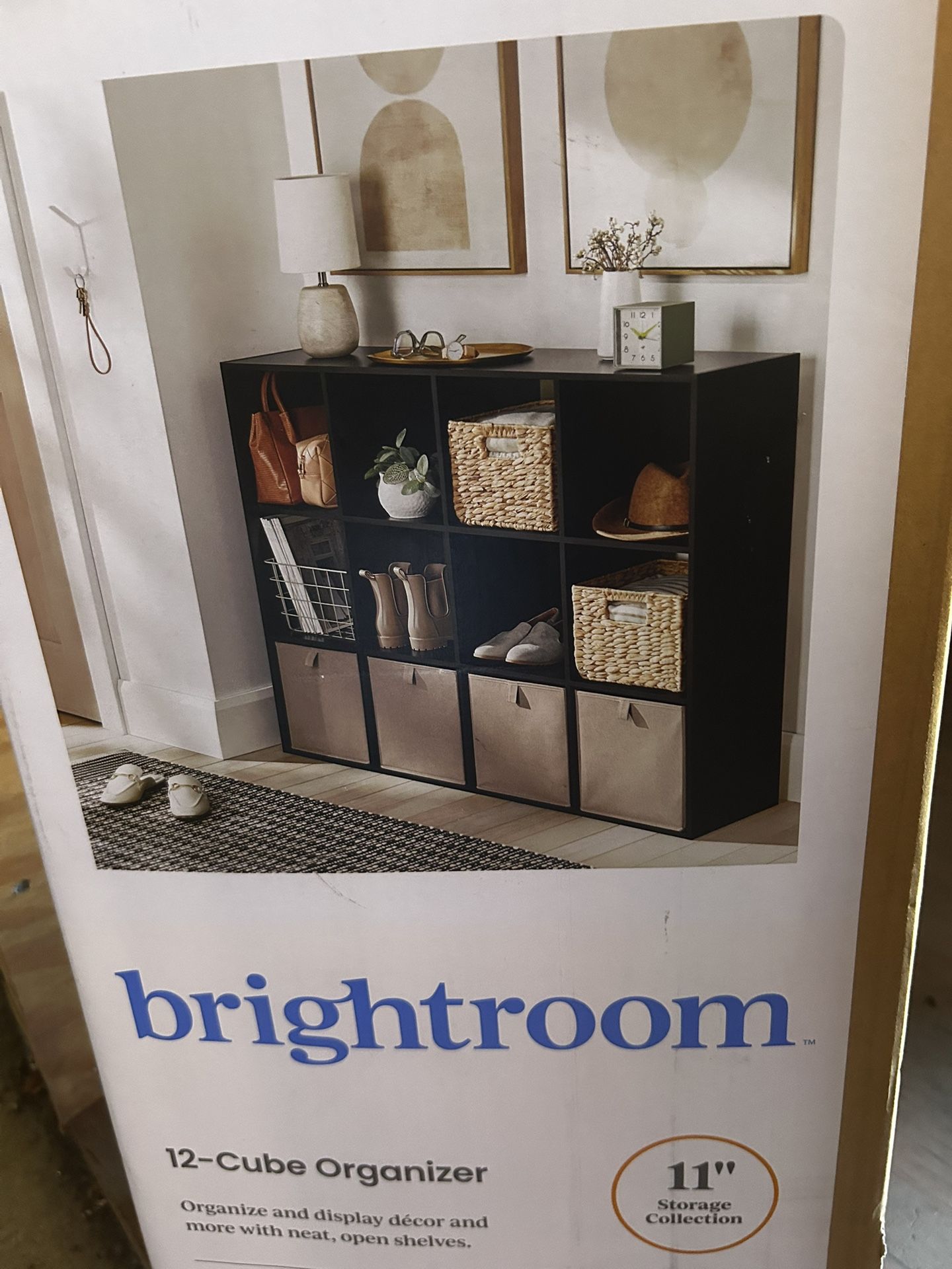 12 Cube Organizer Shelf