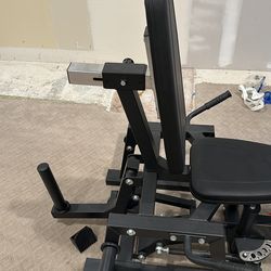 Leg machine