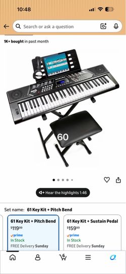 Used Electronic Keyboard – Like New