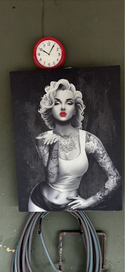 Marilyn Monroe paint