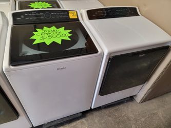 Whirlpool cabrio washer and dryer. big capacity. excellent Conditions. 60 days Warranty. #2151/2152