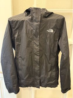 Black North Face Rain Jacket (medium)