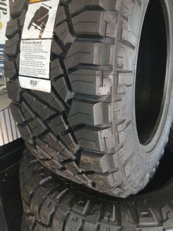 New set of tires 35 12.50 17 NITTO RIDGE GRAPPLER