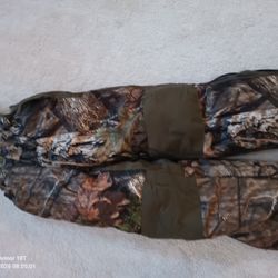 Insulated Camouflage Bibs Youth
