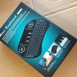 MINI BLUETOOTH KEYBOARD, TOUCHPAD, WIRELESS REMOTE FOR PC, ANDROID BOX, SMART TV, USB