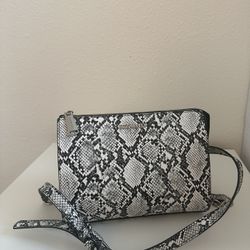 Steve Madden Snake Print Crossbody Bag
