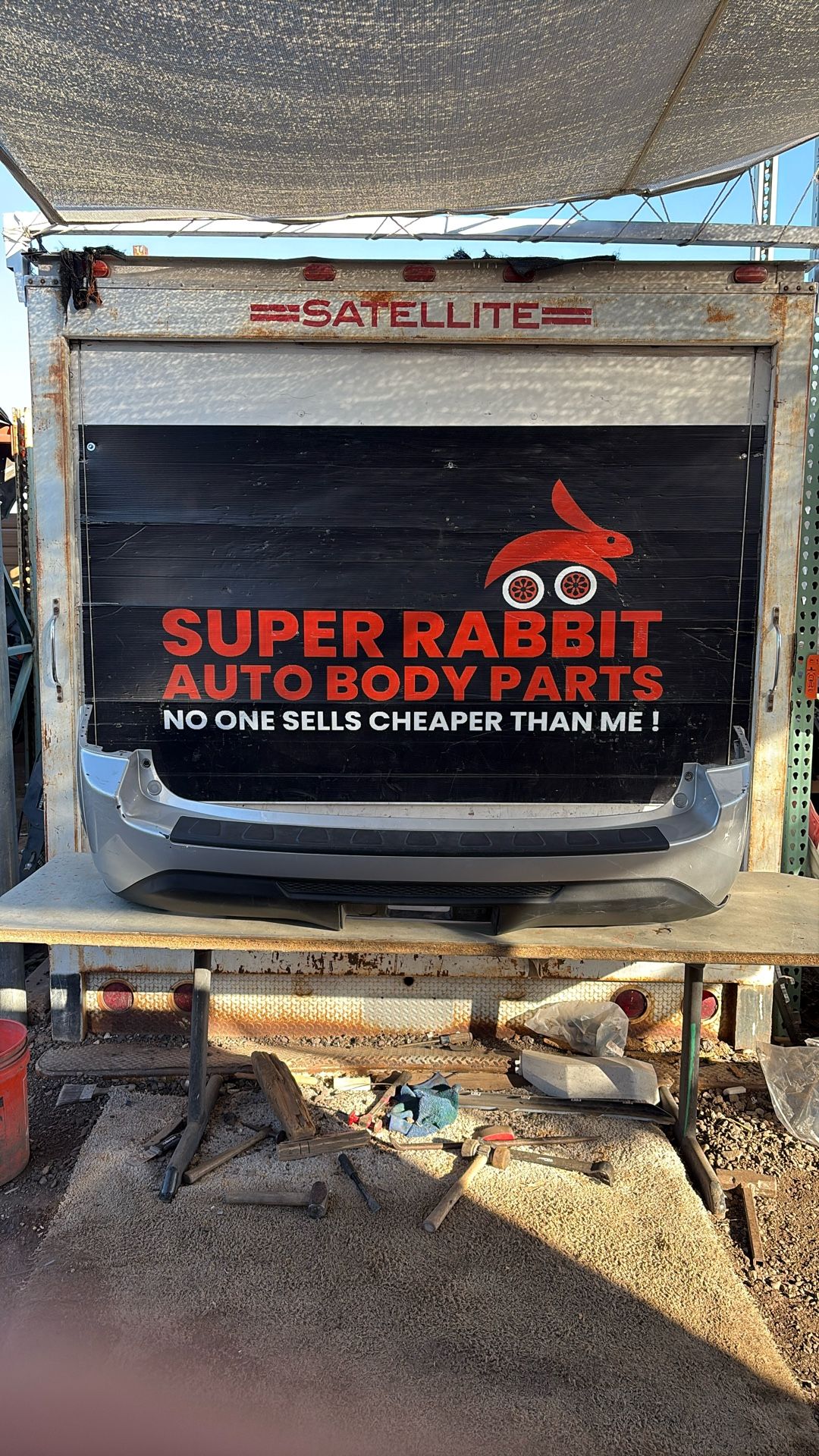 2012 Pilot Bumper Rear OEM 2015