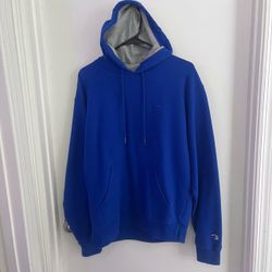 Champion Pullover Hoodie Royal Blue