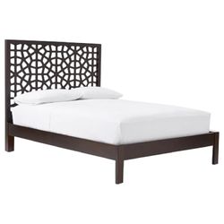 West Elm Queen Headboard And Frame 