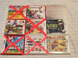 Nintendo 3DS Mario Games 