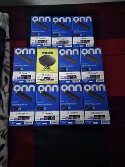 Brand New Onn Google TV Boxes ( Fully Loaded)