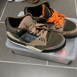 Jordan 3 Olive Green Camo