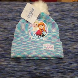 Girls One Size Fits Most Frozen Beanie