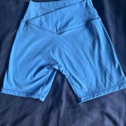 Vivid Blue Ladies’ Athletic Shorts Size M Petite