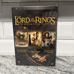 The Lord Of The Rings Motion Picture Trilogy Sealed 