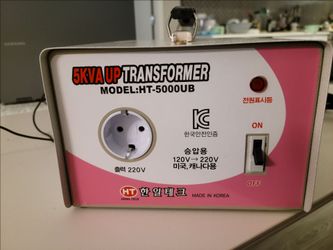 5KVA Voltage Transformer Step-Up Converter (120V to 220V)
