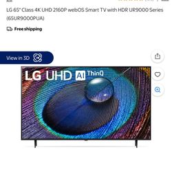 Lg 65 Inch Smart Tv  Web Os Ai ThinQ