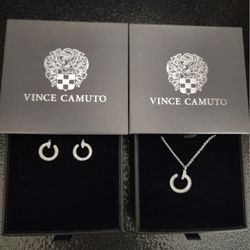Vince Camuto Earrings  & Necklace 