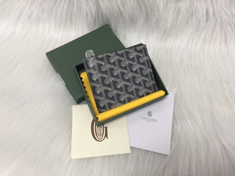 Goyard Victoire Wallet Grey