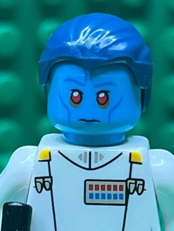 LEGO compatible Grand Admiral Thrawn Minifigure Star Wars