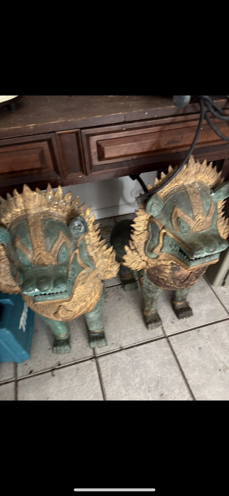 Bronze Statue Dragon