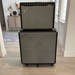 Fender Guitar amp stack
