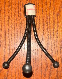 Pocket tripod with flexible arms (54 of them)
