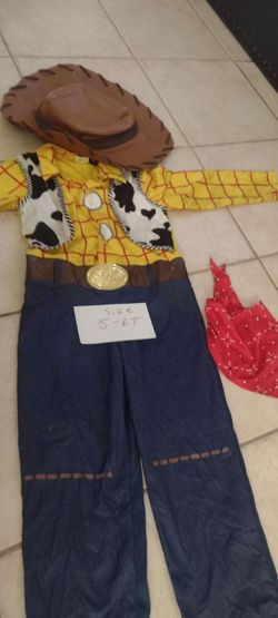Woody Toy Story Kids Costume Size 5-6T