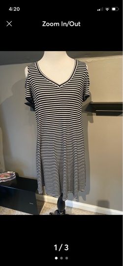 Black & white dress