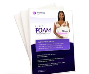 Snatched body lipo foam stage 1,2,3