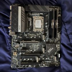 Pro Z690-A WiFi- DDR4 Motherboard, With Intel I9-129k CPU 32gb Vengeance Ram , RTX 3080